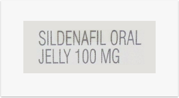 Sildenafil oral jelly